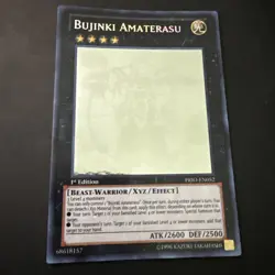 Bujinki Amaterasu (Ghost Rare) PRIO-EN052 Primal Origin 1st Edition - Image 1