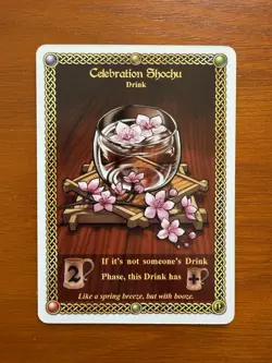 Red Dragon Inn Rare Promo Drink Card Blue Dragon Breath Plus Bonus Cards - Image 5