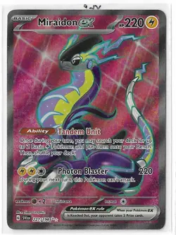Miraidon Ex - 227/198 - Pokemon Scarlet Violet Base Full Art Card NM - Image 1