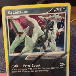 Arceus (AR1) Holo Rare - 2009 Pokemon Card - TCG - MP - Image 3