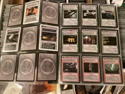 Star Wars CCG Complete Dagobah Limited Black Border Set 180 Cards +WB LP/NM - Image 3
