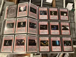 Star Wars CCG Complete Dagobah Limited Black Border Set 180 Cards +WB LP/NM - Image 4