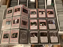 Star Wars CCG Complete Dagobah Limited Black Border Set 180 Cards +WB LP/NM - Image 5