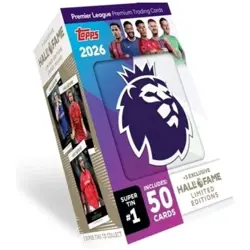 Topps Premier League 2026 Debut Edition Cards - Hall Of Fame Super Tin #1 - Image 1