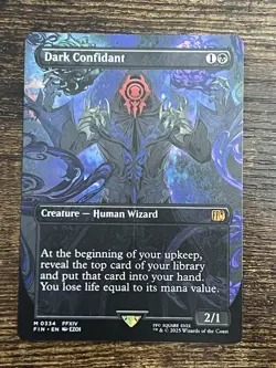 Dark Confidant (Borderless) - FINAL FANTASY (FIN) - EN M 0094 - Image 1
