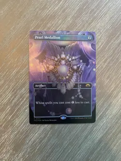 🔮 MTG: Pearl Medallion (Borderless) Modern Horizons 3 Foil - Image 1