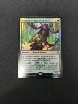 MTG *Shaman Of Forgotten Ways Foil X1* (NM) Dragons Of Tarkir - Image 1