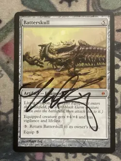 MTG Batterskull Signed By Artist New Phyrexia (130/175) Regular Mythic - Image 1
