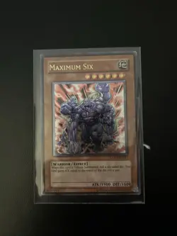 Maximum Six [Ultimate Rare] LODT-EN097 Ultimate Rare LP Yugioh - Image 1