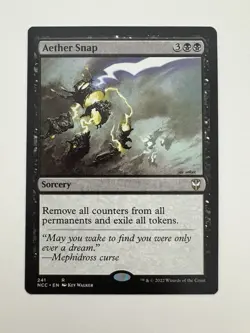 Aether Snap MTG Magic the Gathering Card NM Near Mint NCC - Image 1
