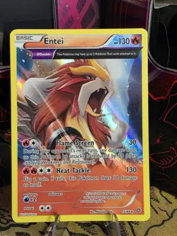 Entei 15/98 Ancient Origins Reverse Holo Pokemon TCG Card - Image 1