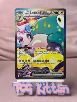 Iono's Bellibolt EX 183/159 Card 'C' Journey Together SIR TCGKITTEN - Image 1