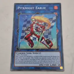 Yu-Gi-Oh! Power Of The Elements Pitknight Earlie POTE-EN083 Fire Card 2022 - Image 2