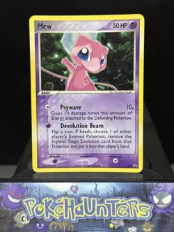 Pokemon Card Mew 040 Trainer's Challenge Set Nintendo Holo Rare LP - Image 1