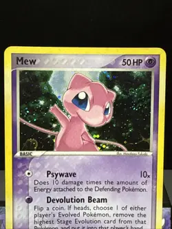 Pokemon Card Mew 040 Trainer's Challenge Set Nintendo Holo Rare LP - Image 2