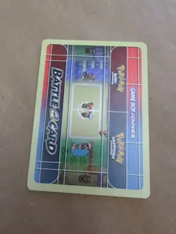 Pokemon Gameboy Advance Ruby Sapphire Picnicker Sandy E Reader Card - Image 2