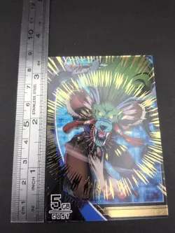Mercurymon #3-018/081 Digimon Jintrix Card Carddass BANDAI 2011 Japan Toei TCG - Image 4