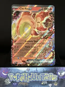 Pokemon Card Chi-Yu EX 040/193 Double Rare Paldea Evolved NM - Image 1