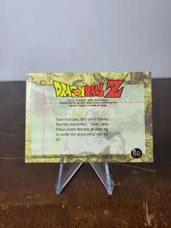 Dragon Ball Z 1999 Artbox JPP/Amada Card - #60 Goku/Frieza LP - Image 2
