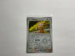 Lillipup 2023 Obsidian Flames Reverse Holo Pokemon Card 170/197 (NM) - Image 1