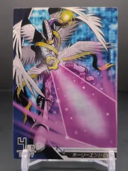 Holy Angemon #1-116/120 Digimon Jintrix Card Carddass BANDAI 2011 Japan Toei TCG - Image 1