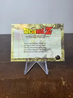 Dragon Ball Z 1999 Artbox JPP/Amada Card - #57 Goku/Piccolo/Krillin MP - Image 2