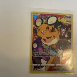 Pokemon Card Dedenne TG07/TG30 Brilliant Stars Trainer Gallery Full Art NM - Image 3