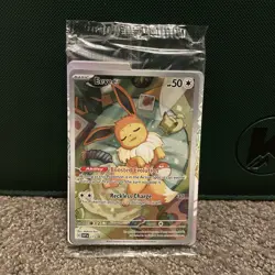 Pokemon TCG Prismatic Evolutions Eevee Promo Card Holo #173 - Image 1