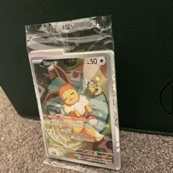 Pokemon TCG Prismatic Evolutions Eevee Promo Card Holo #173 - Image 2