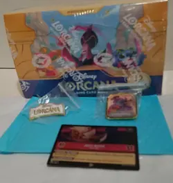 Disney Lorcana Trading Card Game Into the Inklands Booster Box and Promos - Image 1