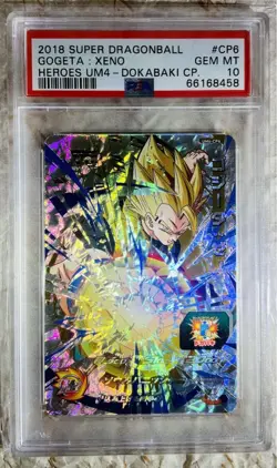 PSA10 Gojita Xeno Promo Card Dragon Ball Heroes Bandai TCG Collectible - Image 1