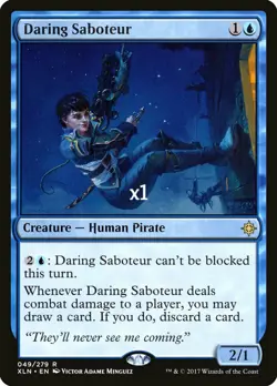 MTG Ixalan XLN Daring Saboteur MINT - Image 1