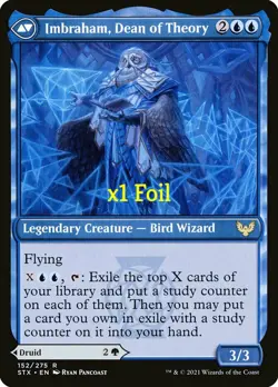 MTG Foil Strixhaven STX Kianne Dean of Stubstance / Imbraham Dean of Theory MINT - Image 2