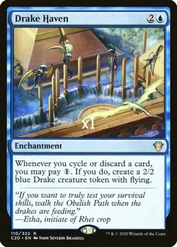 MTG Commander 2020 C20 Drake Haven MINT - Image 1