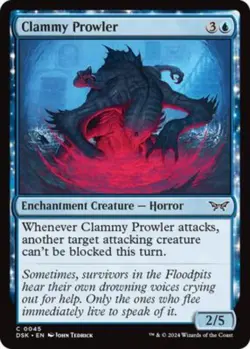 Clammy Prowler Duskmourn: House of Horror [MTG] 45 🏴‍☠ - Image 1