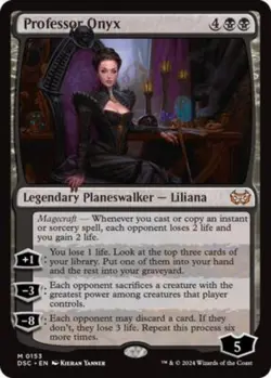 Professor Onyx Commander: Duskmourn: House of Horror [MTG] 153 🏴‍☠ - Image 1