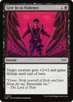 Give In to Violence Duskmourn: House of Horror [MTG] 101 🏴‍☠ - Image 1
