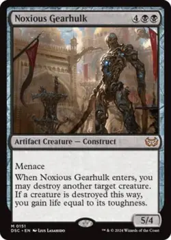 Noxious Gearhulk Commander: Duskmourn: House of Horror [MTG] 151 🏴‍☠ - Image 1