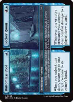 Bottomless Pool // Locker Room Duskmourn: House of Horror [MTG] 45 🏴‍☠ - Image 1