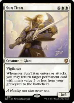 Sun Titan Commander: Bloomburrow [MTG] 157 🏴‍☠ - Image 1
