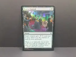 Festive Funeral Throne of Eldraine Foil MTG - Image 1