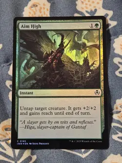 Aim High FOIL Innistrad Remastered MTG Magic - Image 2