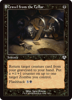 MTG Innistrad Remastered Retro Frame Card Crawl from the Cellar - Image 1