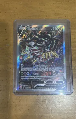 Giratina V Alt Art 186/196 Pokemon TCG Lost Origin English Card NM - Image 1