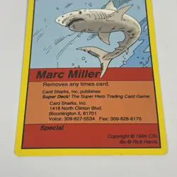 Super Deck CCG Promo Card Marc Miller Game Creator Designer 1994 TCG Very Rare - Image 2