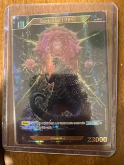 Godzilla Card Game Godzilla (1989) ENGLISH EBP01-035+ SSP Godzilla vs Godzilla - Image 2