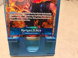 Portgas D Ace OP08-052 Treasure Rare Royal Blood One Piece Card Game - Image 2