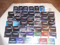 47 Magic The Gathering Official Commander Booklets/Poster Set Excellent Shape! - Image 1