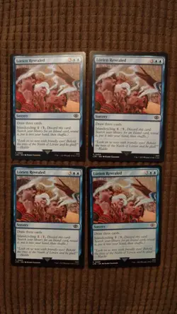 Magic: the Gathering / MtG Lorien Revealed x4 Lord of the Rings - Image 1