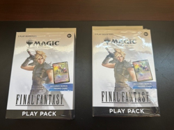 (2) Magic The Gathering Final Fantasy Play Pack w/ 3 Packs & Zidane Promo NEW - Image 1